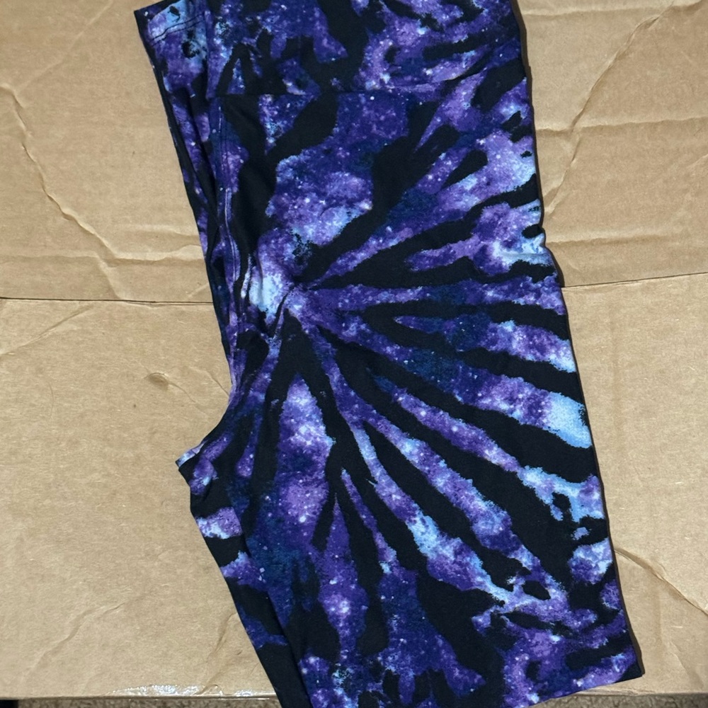 LuLaRoe Galaxy Zebra Leggings